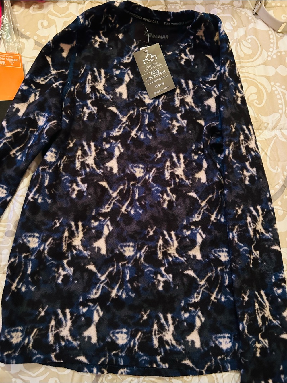 Terramar kids thermal pullover